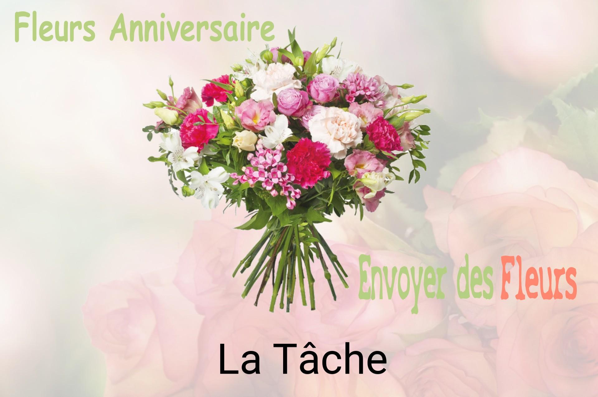 Bouquet de fleurs d’anniversaire livré à La Tâche