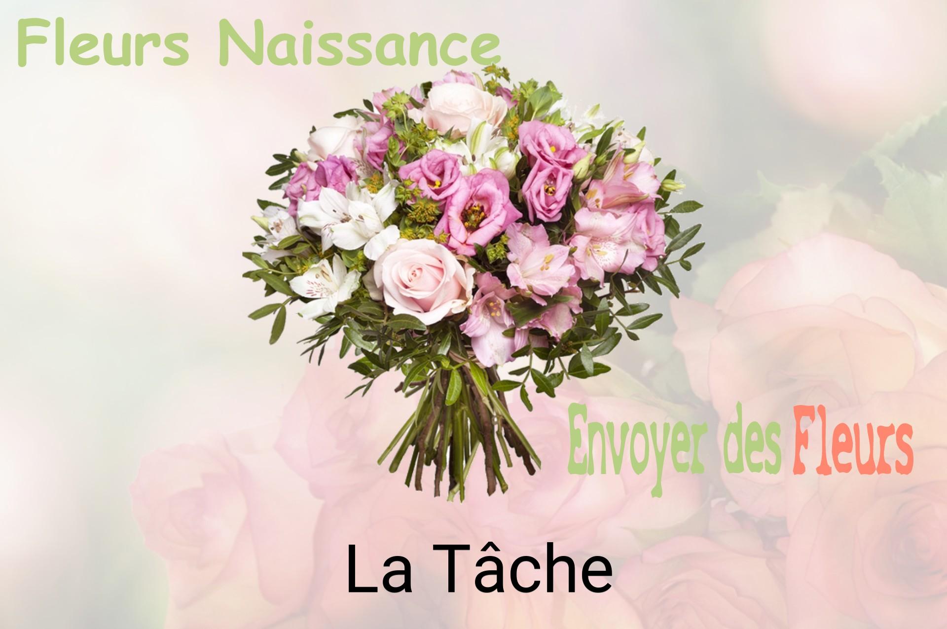 Bouquet de fleurs de naissance livré à La Tâche